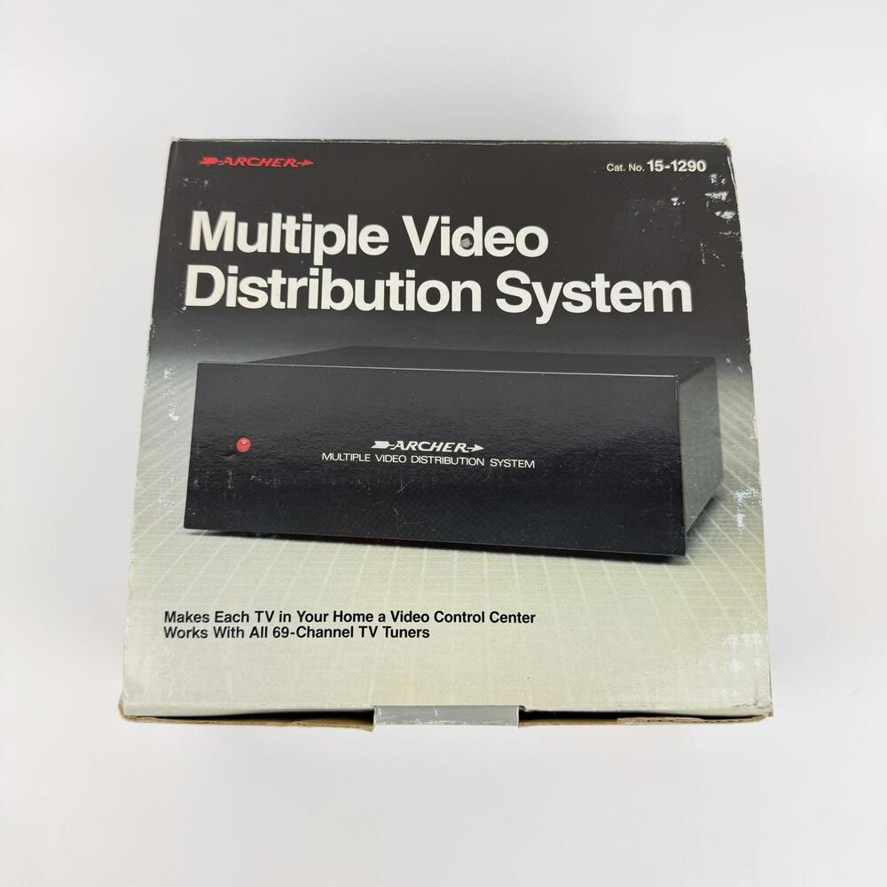 Archer By Radio Shack Multiple Video Distribution System PN. 15-1290 Vintage